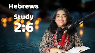 Hebrews 2 6 Study biblestudy hebrews2 memorizescripture hebrews [upl. by Kiele334]