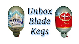 Unboxing Blade Kegs  Messina Cristalli Di Sale  Villacher Märzen [upl. by Mohammed251]