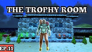 The trophy room pursuit and taming Brontosaurus  Ark survival evolved mobile EP11 [upl. by Baten127]