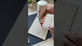 📚Making a Handmade Bookbinding  ASMR shorts [upl. by Rebmik69]