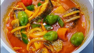 Sauce au Poisson Frais  Lanmoumou Dessi  Fresh fish Soup [upl. by Nadaba366]