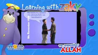 Muslim greeting  Learning with Zaky [upl. by Shah]