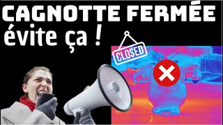 CAGNOTTE FERMEE  Comment éviter de voir votre ARGENT confisqué [upl. by Ahsieyt487]