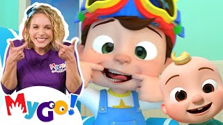 The Laughing Song  CoComelon Nursery Rhymes amp Kids Songs  MyGo Sign Language For Kids [upl. by Anisah]