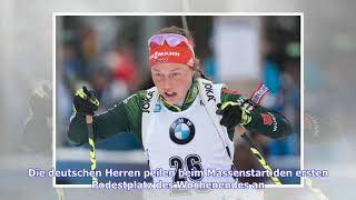 Biathlon in Antholz Massenstart der Damen amp Herren LIVE im TV Stream amp Ticker [upl. by Maharba]