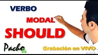 Verbo Modal Should y Shouldnt Muy muy fácil  Clases inglés en vivo [upl. by Frissell]