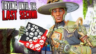 SEER 20 KILLS TRYING UNTIL THE LAST SECOND Apex Legends Gameplay [upl. by Mindi]