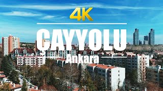 4K Drone  Ankara Çayyolu Şehir Turu  Vlog 4 [upl. by Revart]