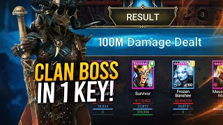 FINALLY 1KEY CLANBOSS Team amp RAID News [upl. by Eliezer]