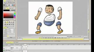 TVPaint Animation教程  拼貼動畫Cutout animation的製作1 [upl. by Annael]