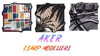 AKER KIŞLIK EŞARP MODELLERİ [upl. by Elison]