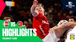 Getting the job done  Denmark vs Portugal  Highlights  Mens EHF EURO 2024 [upl. by Bertold]