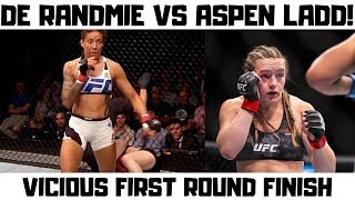 Fighter On Fighter Breaking Down Aspen Ladds GroundAndPound  UFC Fight Night 155 [upl. by Stegman660]