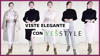 YesStyle Haul Ropa Elegante y Economica [upl. by Annekam]