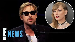 Taylor Swift REACTS to Ryan Gosling’s “All Too Well” Cover on SNL  E News [upl. by Teferi933]