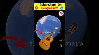 Guitar Shaped Field On Google Earth  shorts [upl. by Naik]