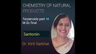 Terpenoids Part 10 [upl. by Ecadnarb]