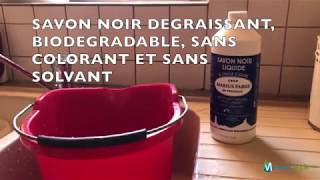 Savon noir écologique liquide à lhuile dolive 1L MARIUS FABRE [upl. by Lledniuq332]