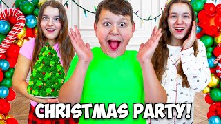 I Threw a SECRET CHRiSTMAS PARTY and my PARENTS had NO IDEA gone wrong [upl. by Cleasta]