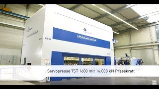 Pressen mit TwinServo Technologie  10000  35000 kN [upl. by Meekyh]