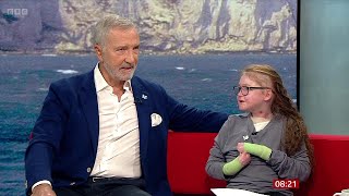 Graeme Souness Isla Grist Skin Disorder Epidermolysis Bullosa On BBC Breakfast 23072024 [upl. by Wagshul]