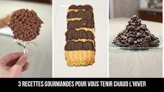 ➡ 3 RECETTES DE GOÛTERS GOURMANDS ❤ [upl. by Blumenfeld]