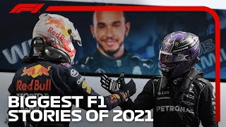 The Biggest F1 Stories of 2021 [upl. by Bosch317]