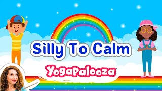 Silly to Calm Quick kids yoga movement break complete with dancing and breathing [upl. by Stephenie416]