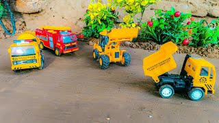 jcb3dx backhoe parking video jcb tractor parking video jcb5cx jcb cartoon videos  rm creators [upl. by Redienhcs]