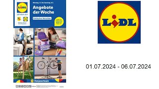 Lidl Prospekt DE  vom 107 bis 6072024 [upl. by Yanaj729]