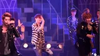 Fancam120727 HunHan dancing Two Moons at the back [upl. by Einnoc290]