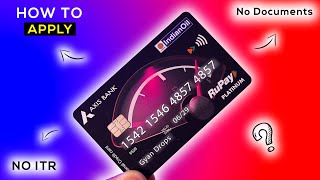 How to Apply Axis Bank Indian Oil RuPay Credit Card  Try This Trick amp Get Approval Fast🔥 [upl. by Alolomo]