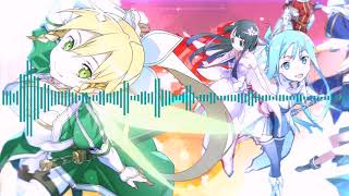 Hardstyle Remix Sword Art Online  Overfly「 Haruna Luna 」 SAO II Ending 2 Remix [upl. by Yeldoow449]