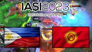 OPENING MATCH IESF ASIA 2023  PHILIPPINES vs KYRGYZSTAN  IESF ASIA 2023 RIYADH DOTA 2 [upl. by Iramaj]