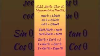 icse maths class 10 TrigonometricalIdentities introductiontotrigonometryclass10 [upl. by Payne]