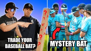 We Asked TOP RANKED PLAYERS to TRADE Their Baseball Bat For a MYSTERY BOX [upl. by Lotsirk]