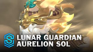 Lunar Guardian Aurelion Sol Wild Rift Skin Spotlight [upl. by Etnasa400]