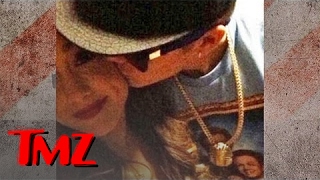 Who Is Justin Bieber Kissing In This Picture  TMZ [upl. by Akerdnahs607]