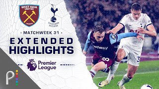 West Ham United v Tottenham Hotspur  PREMIER LEAGUE HIGHLIGHTS  422024  NBC Sports [upl. by Bigelow]