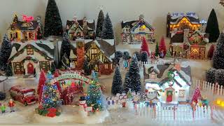 WORLDS LARGEST DEPT 56 SNOW VILLAGE COLLECTION AT GRACELANDMemphis TN 2023 [upl. by Red906]