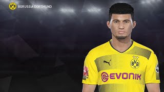 Jadon Sancho PES 2018 [upl. by Evreh]