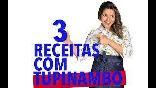 3 RECEITAS COM TUPINAMBO [upl. by Picco]