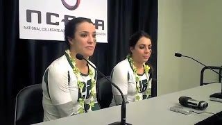 Tory Maynard and Natasha Katzaroff  NCATA Championships [upl. by Marquet]