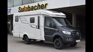 Hymer ML T 580 Mercedes Allrad 4x4 Stollenreifen BF Goodrich [upl. by Schoenberg]