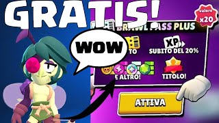 Brawl Stars  Shoppo il pass GRATIS e ANGELO  ITA [upl. by Bonnette]