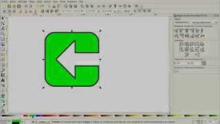 Inkscape  Dessiner un pictogramme [upl. by Memory]