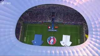 FRANCE VS GERMANY  NATIONAL ANTHEM 12 FINAL UEFA 2016 [upl. by Meil]