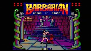 BARBARIAN AMSTRAD CPC  quotTHE REALquot FULL GAME [upl. by Corbie]