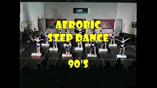 AEROBIC STEP DANCE retrô anos 90  Coreografia Ivana Matos [upl. by Alliw]