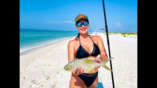 HOT day of POMPANO fishing [upl. by Lockwood405]